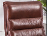 Leather bow chair computer chair home office chair