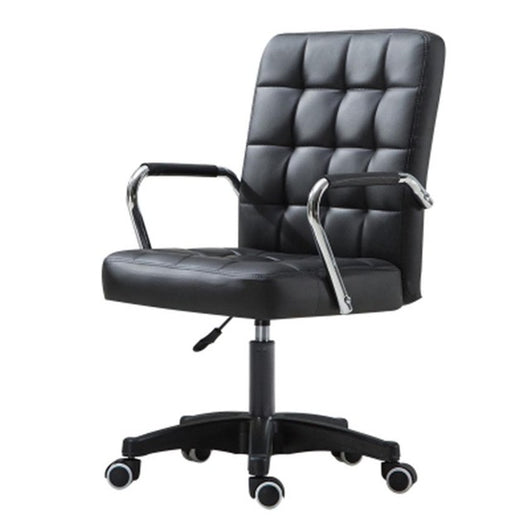 Office Computer Chair Armrest Leather