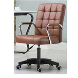 Office Computer Chair Armrest Leather