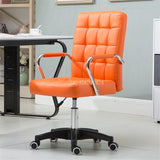 Office Computer Chair Armrest Leather